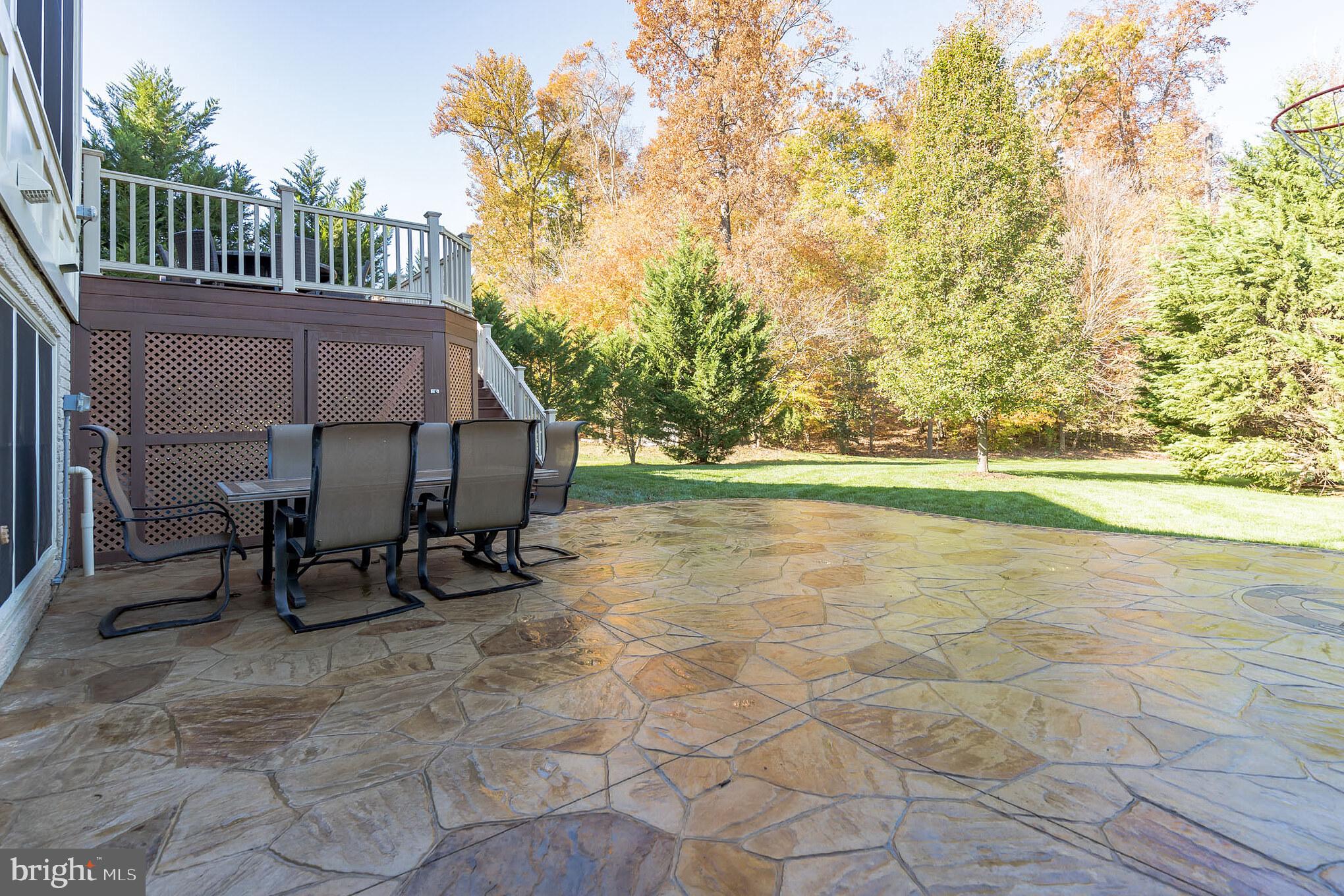 18606 Kerill Road Triangle, VA 22172 - Photo 43 of 50 Steps down to the oversized patio