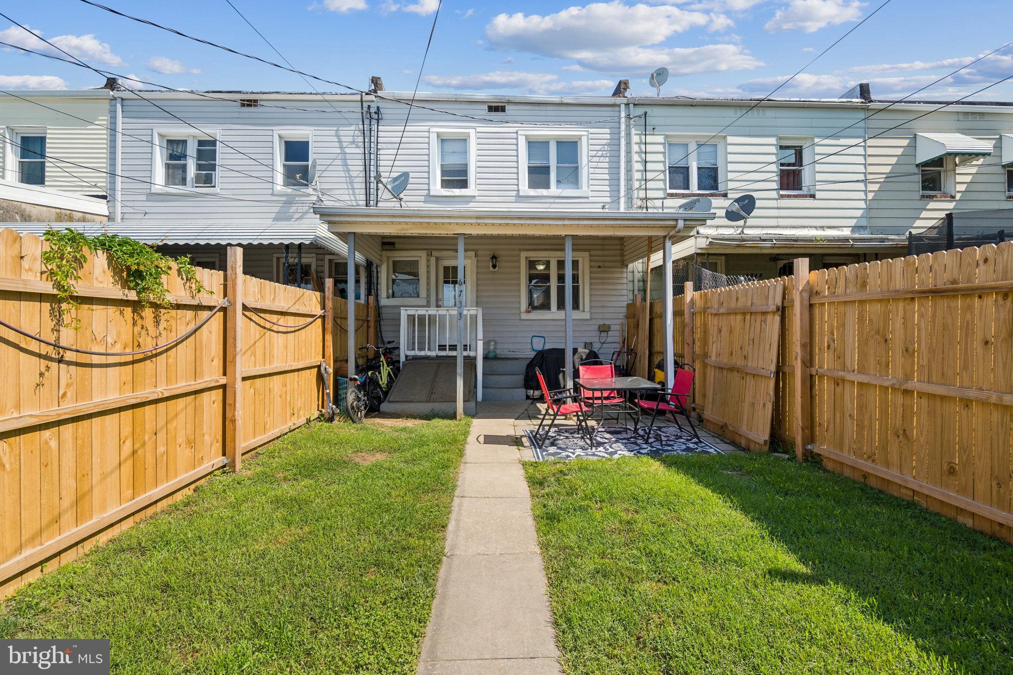 6733 Woodley Road Baltimore, MD 21222 - Photo 25 of 26 Fenced Backyard