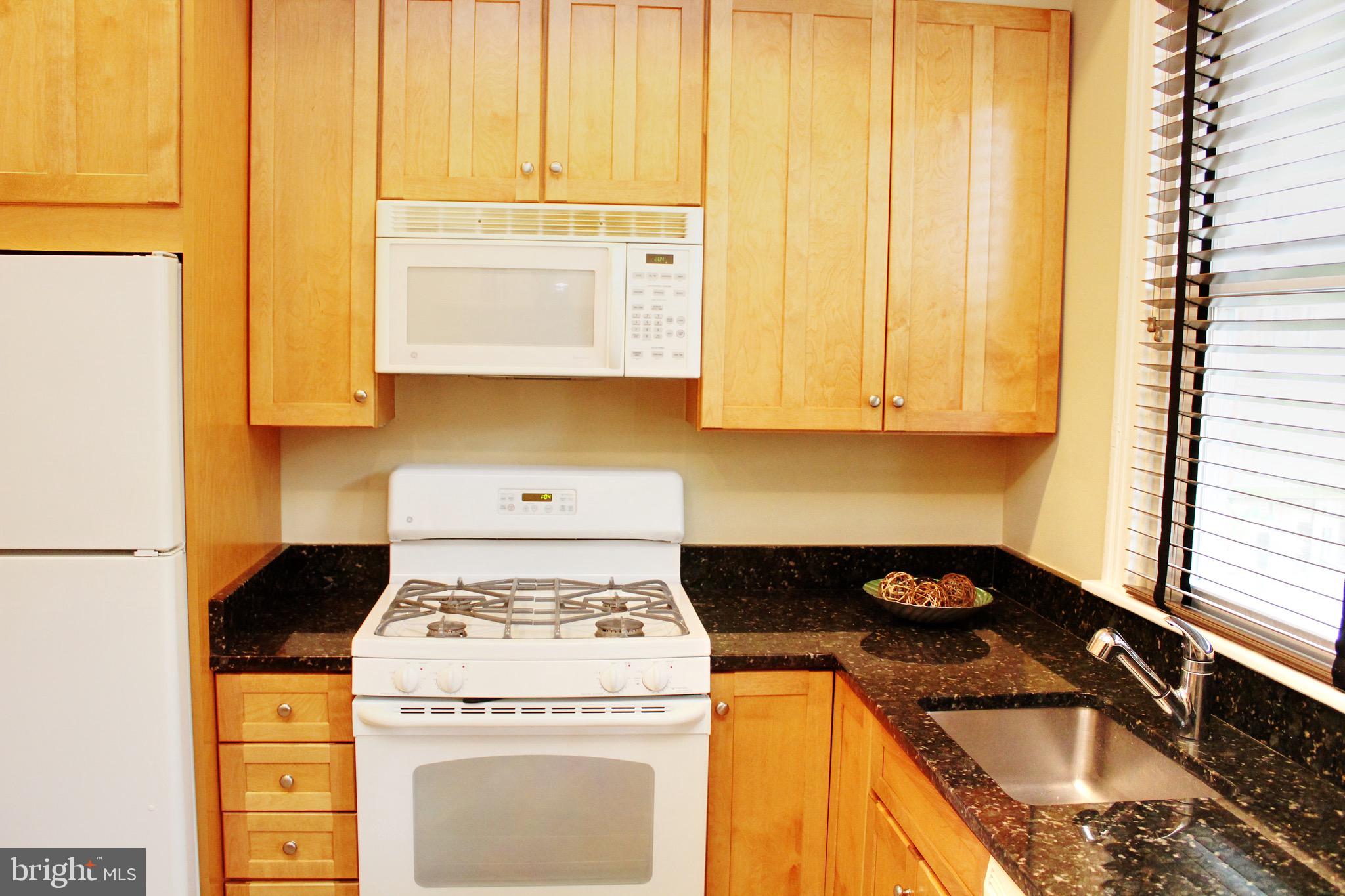 1731 Riggs Place Northwest, Unit 2 Washington, DC 20009 - Photo 20 of 24 a kitchen with a stove a sink and a microwave
