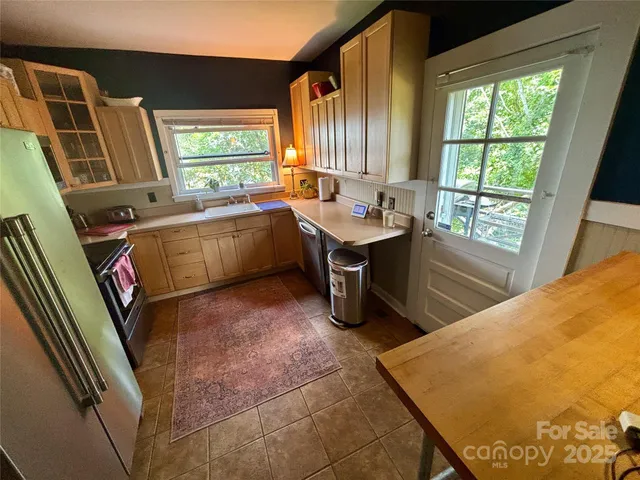 a room with furniture and window