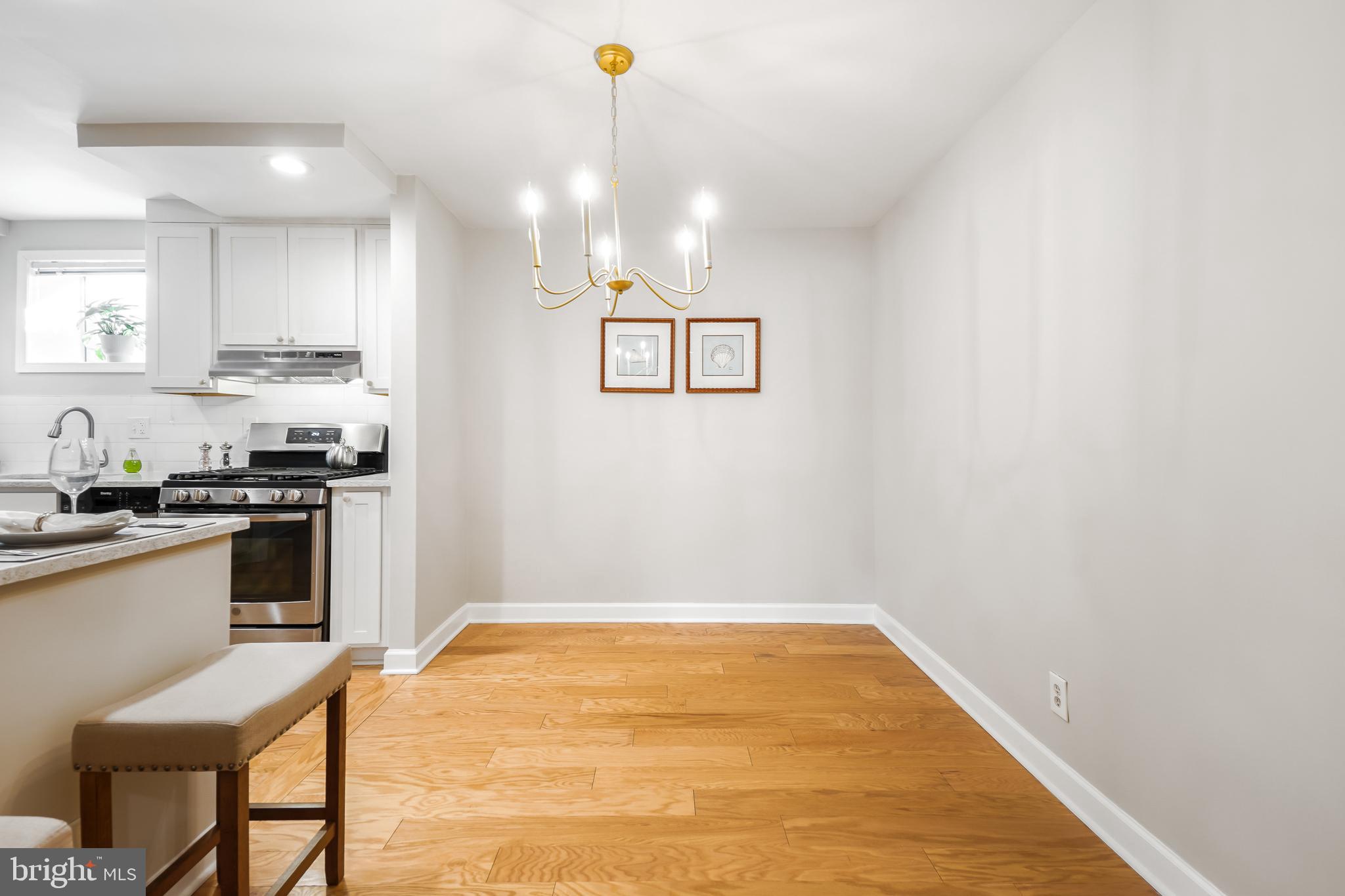 1937 Lyttonsville Road Silver Spring, MD 20910 - Photo 23 of 30 Dining Room w/ hardwood flooring