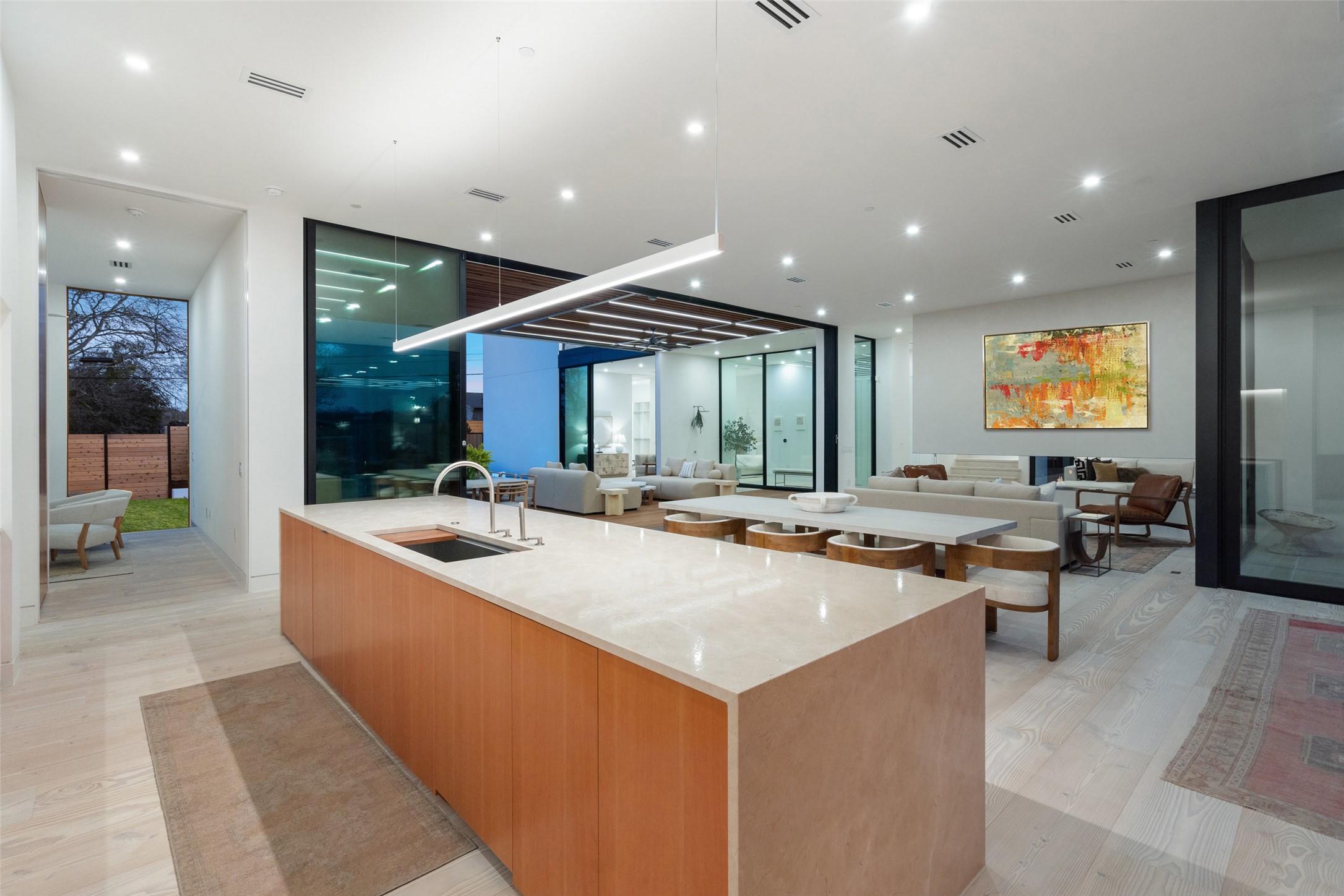 2605 Rockingham Drive Austin, TX 78704 - Photo 7 of 32 a large kitchen with a large counter top furniture appliances and a counter space