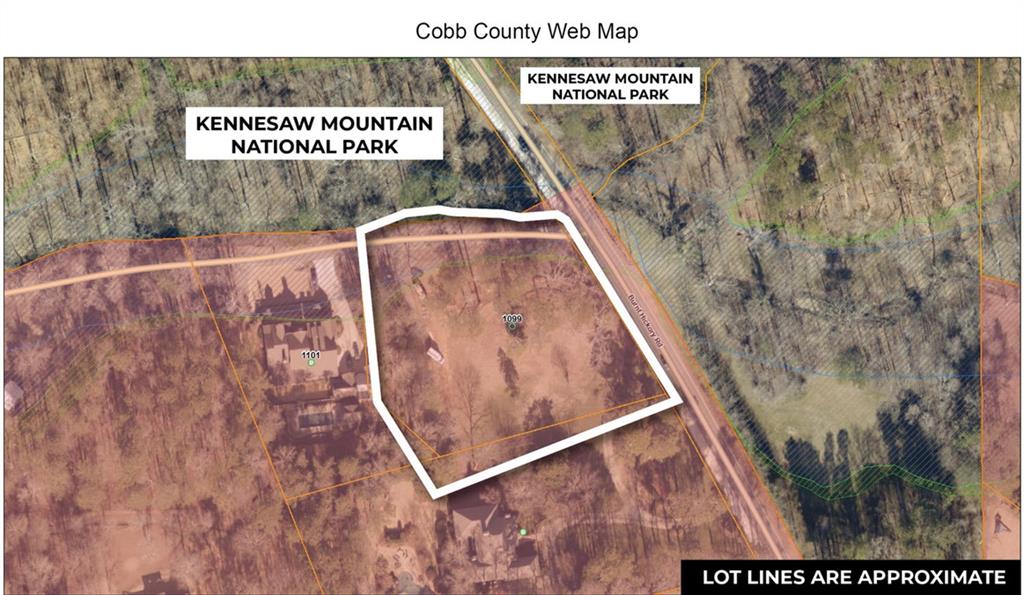 1099 Burnt Hickory Road Northwest Marietta, GA 30064 - Photo 4 of 17 a picture of a park on a wall