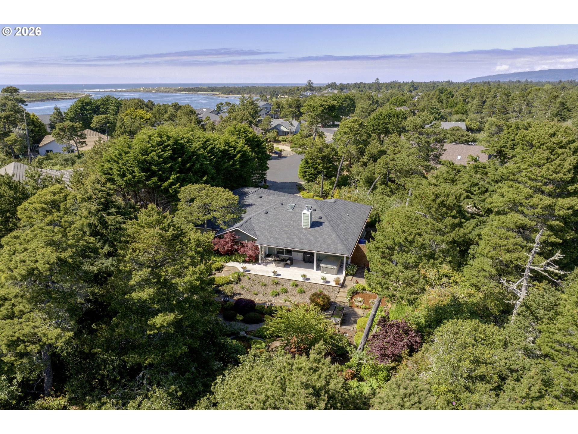 109 Ocean View Court Florence, OR 97439 - Photo 46 of 48 a view of a yard