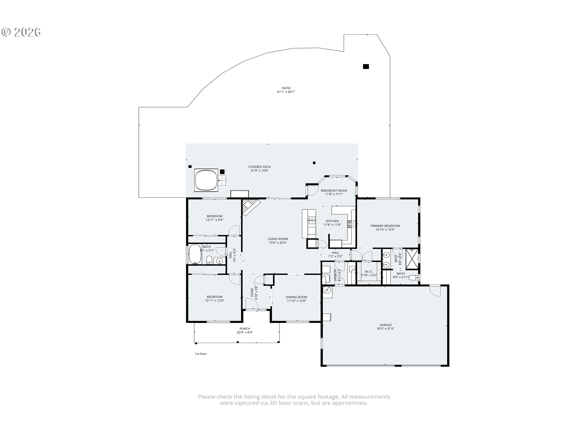 109 Ocean View Court Florence, OR 97439 - Photo 48 of 48 a picture of floor plan