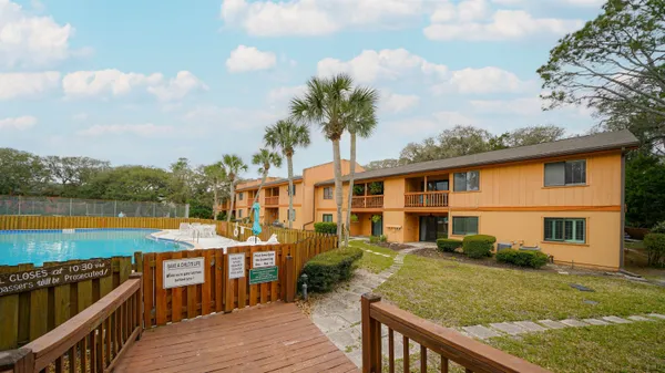 a view of a house with a lake view
