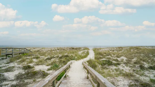 a view of sky from balcony