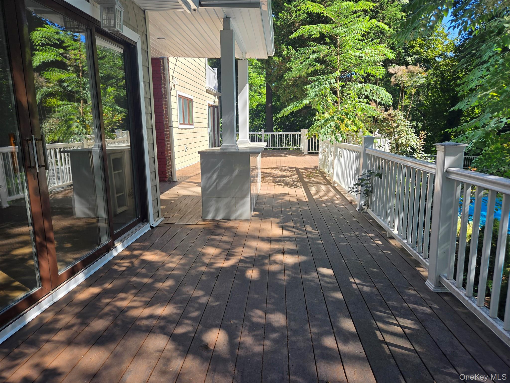 32 Valley Road Old Westbury, NY 11568 - Photo 10 of 45 View of deck