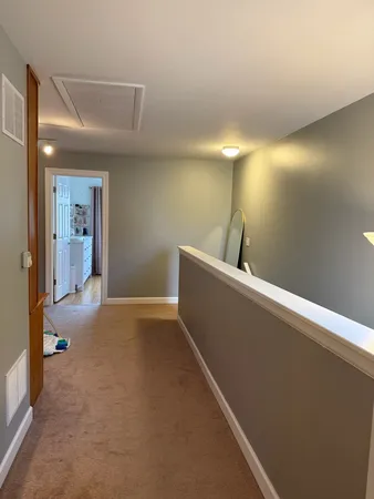 a view of a room with a sink