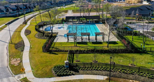 a view of a street with a building in the background