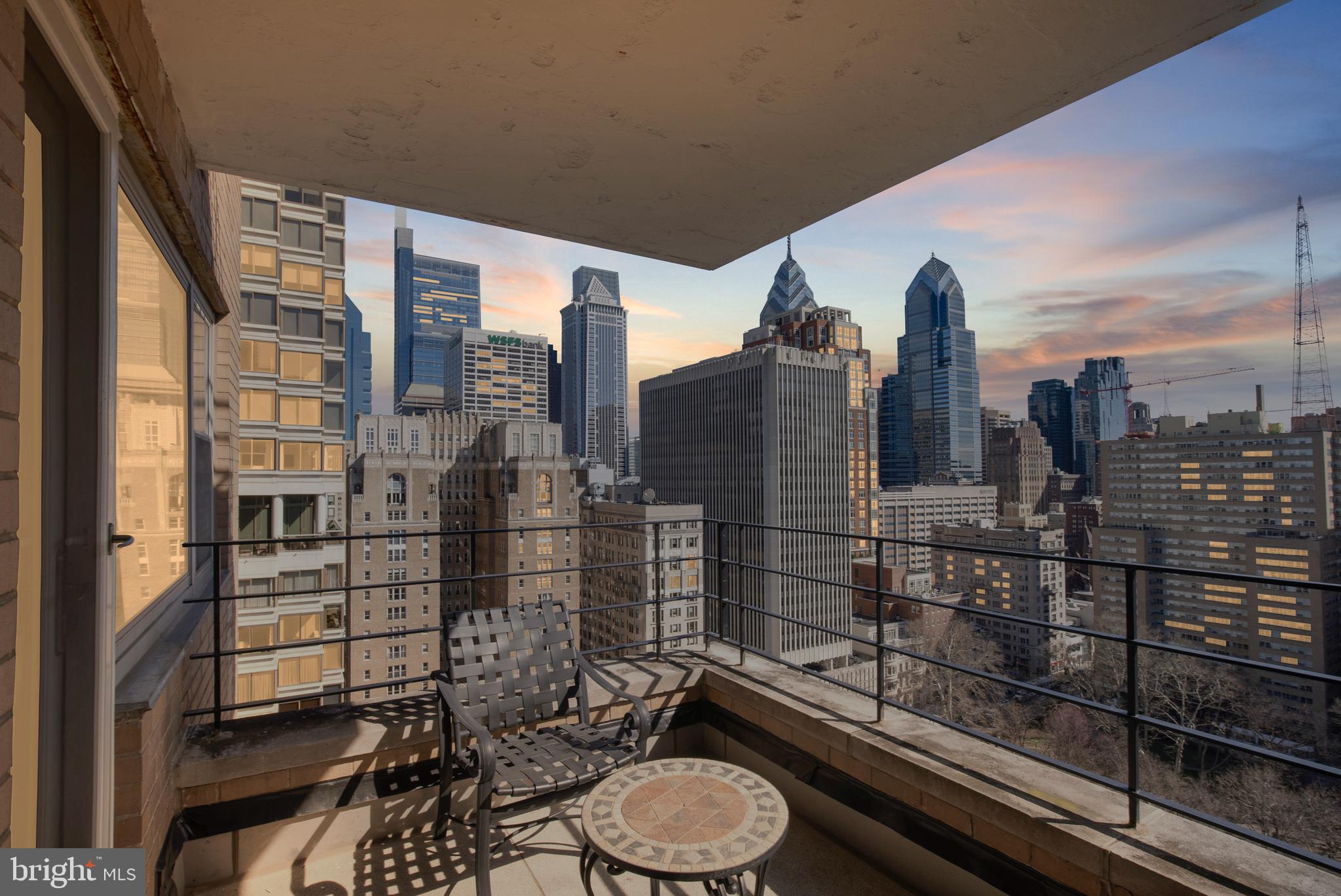 220 West Rittenhouse Square, Unit 22A Philadelphia, PA 19103 - Photo 22 of 25 Balcony