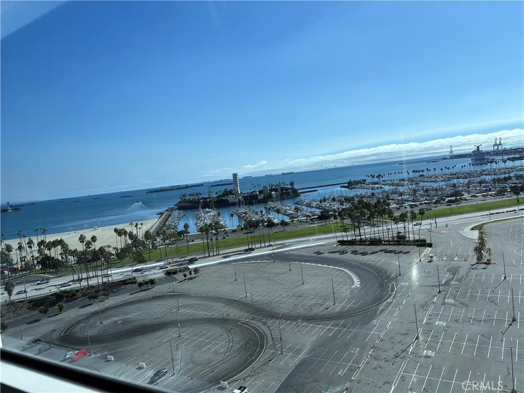 525 East Seaside Way, Unit 1505 Long Beach, CA 90802 - Photo 16 of 47 view of a swimming pool and an ocean view