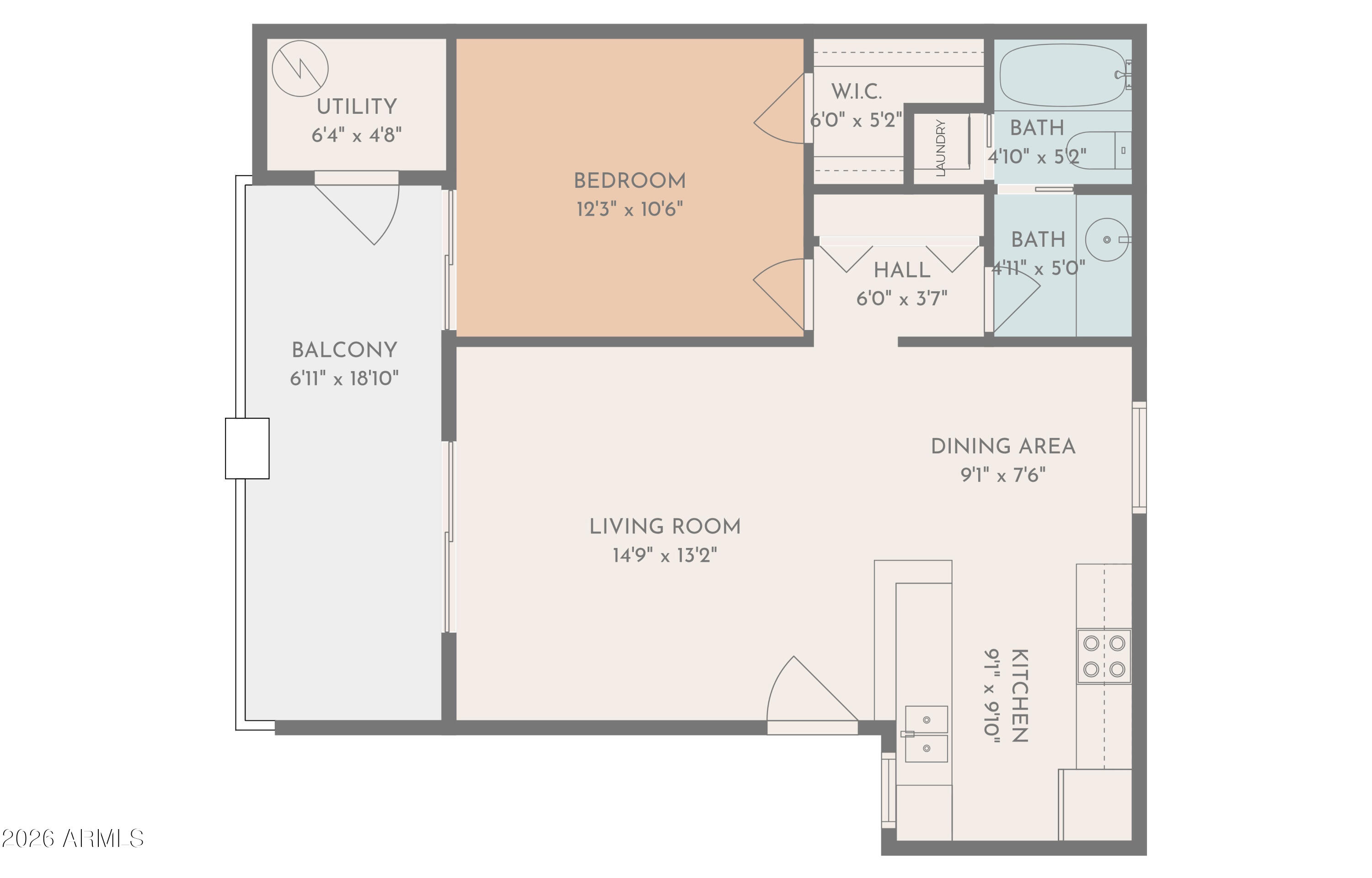 1125 East Broadway Road, Unit 225 Tempe, AZ 85282 - Photo 36 of 36 2DFloorPlanfor1125EastBroadwayRoadSuite2