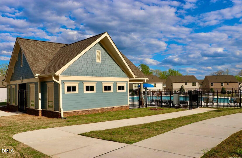 224 Hopewell Lane Wake Forest, NC 27587 - Photo 16 of 17 a front view of a house with a yard