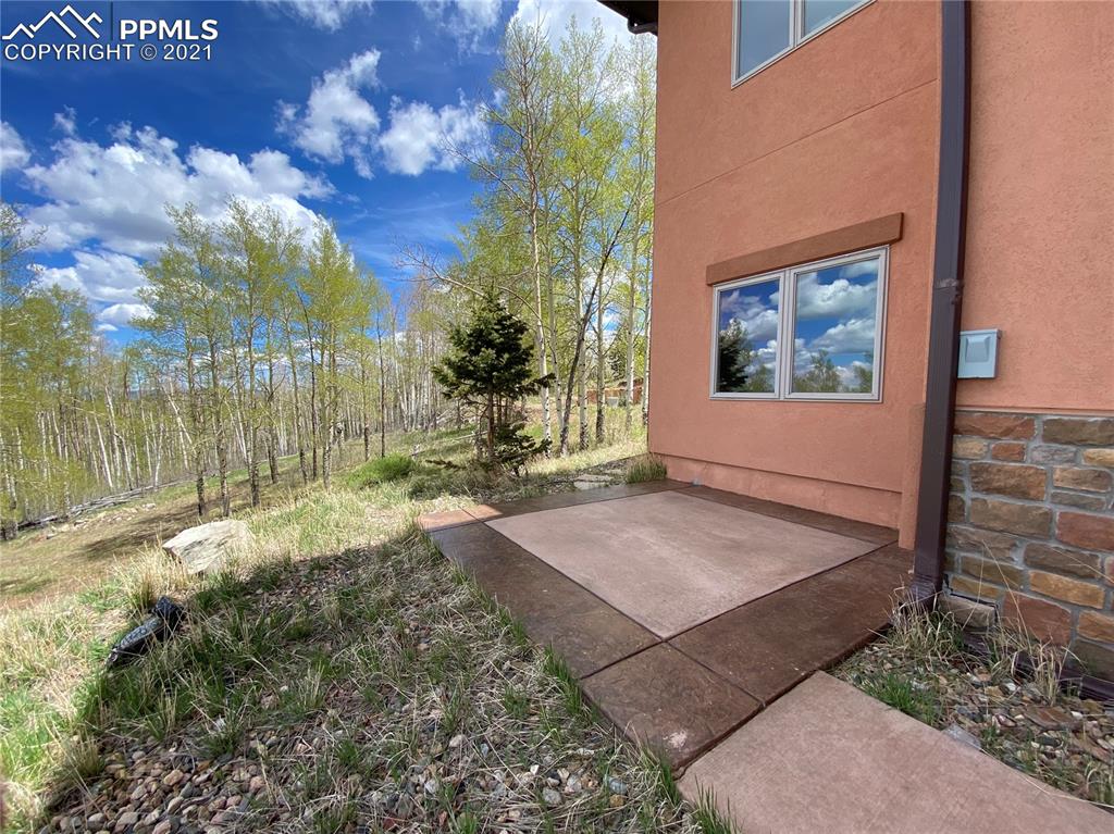 2017 County Road 1 Road Cripple Creek, CO 80813 - Photo 41 of 42 a view of backyard with pathway