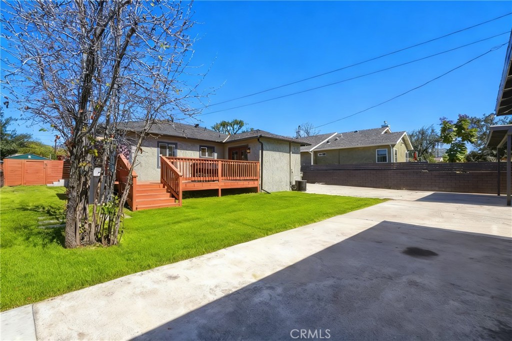 910 Arwin Street Pasadena, CA 91001 - Photo 16 of 23 a view of a house with a backyard