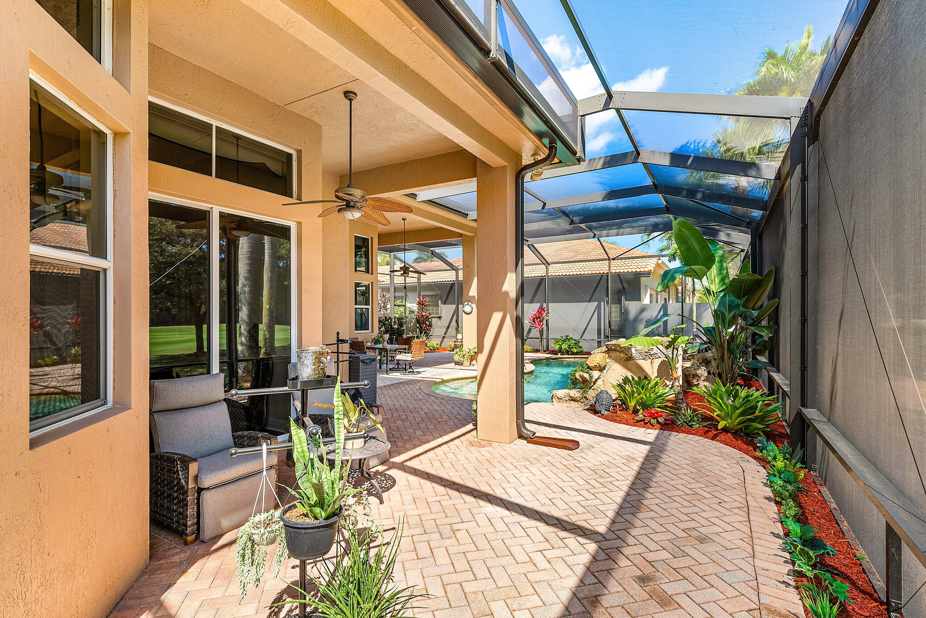 8042 Laurel Ridge Court Delray Beach, FL 33446 - Photo 47 of 97 Screened Patio