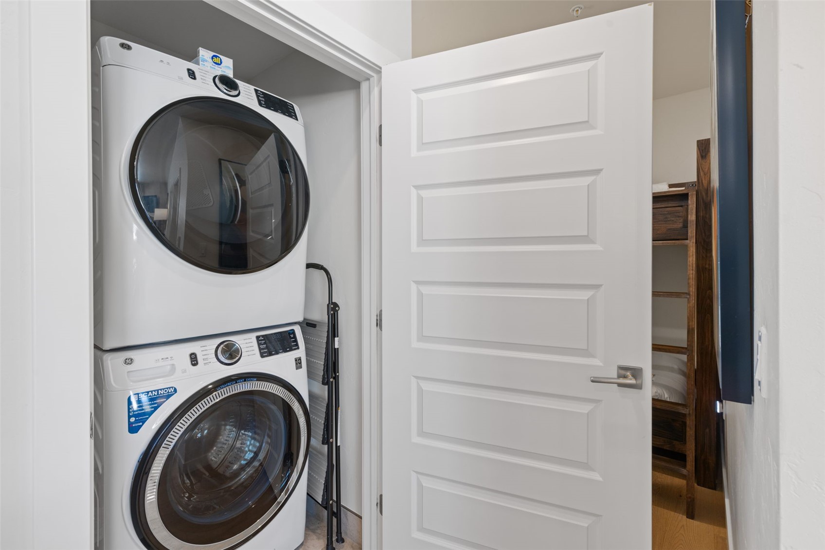 23 Clearwater Way, Unit 106 Keystone, CO 80435 - Photo 13 of 21 a utility room with dryer and washer