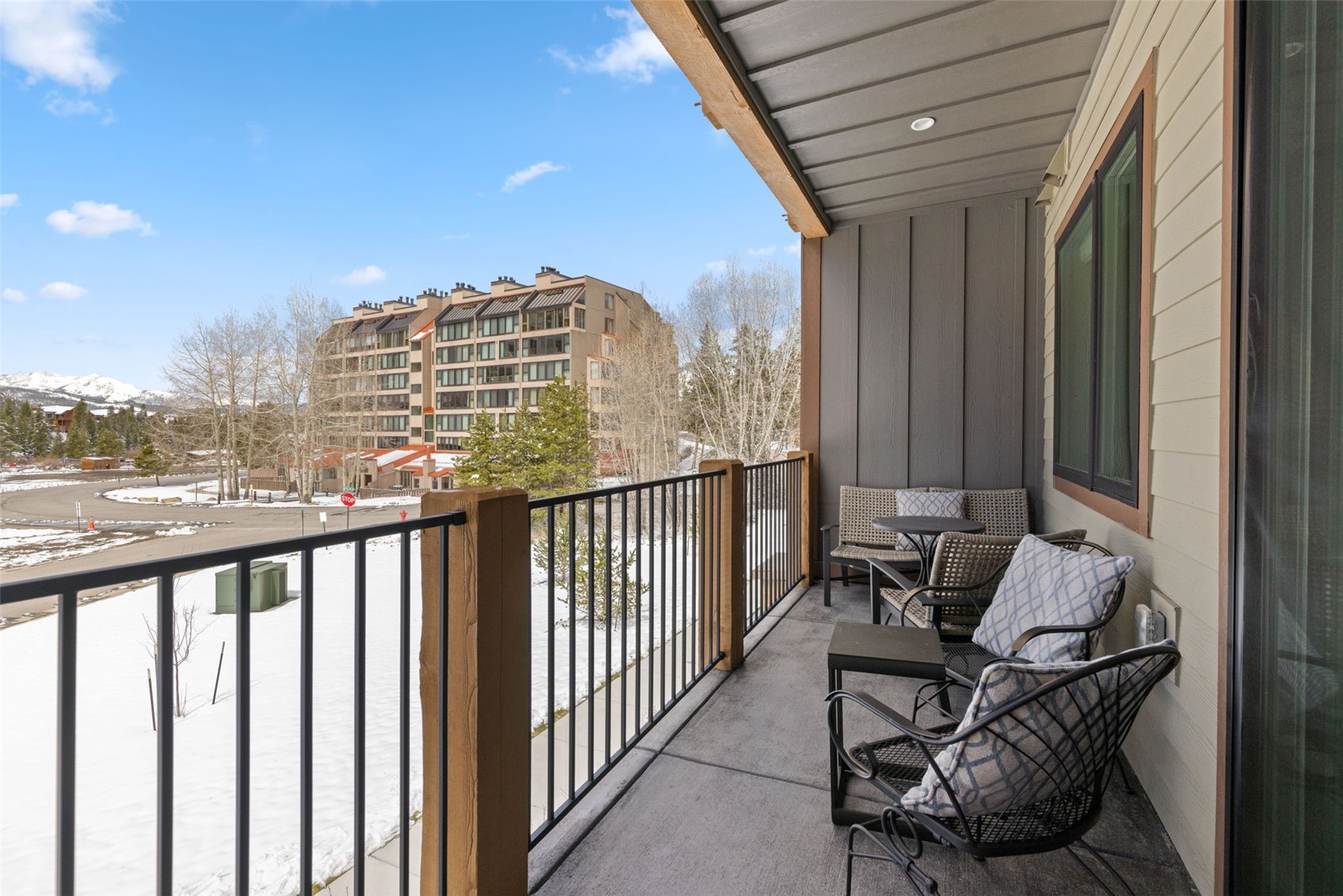 23 Clearwater Way, Unit 106 Keystone, CO 80435 - Photo 17 of 21 a view of balcony with furniture