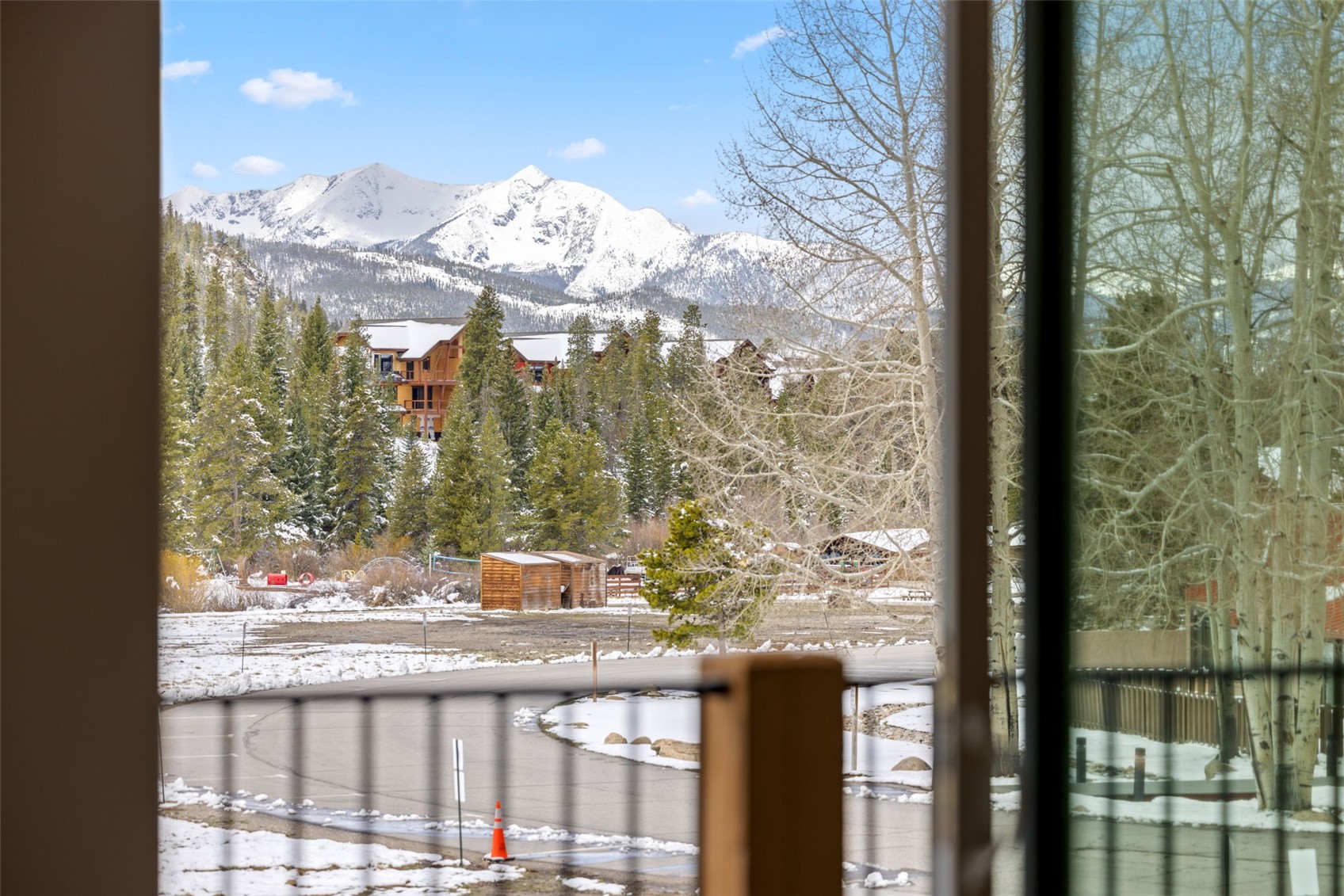 23 Clearwater Way, Unit 106 Keystone, CO 80435 - Photo 18 of 21 a view of a building from a balcony