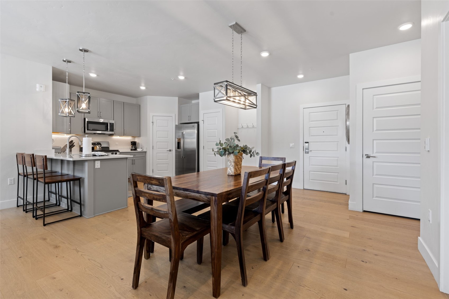 23 Clearwater Way, Unit 106 Keystone, CO 80435 - Photo 5 of 21 a view of a dining room with furniture