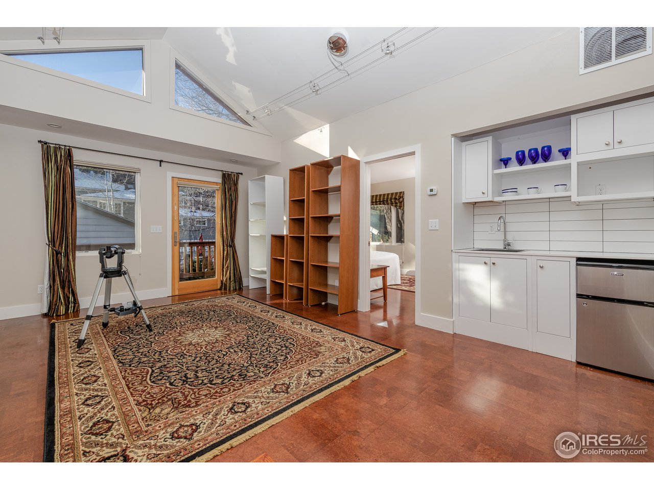 531 Hawthorn Avenue Boulder, CO 80304 - Photo 36 of 40 ADU living room & kitchenette; 2 separate entries