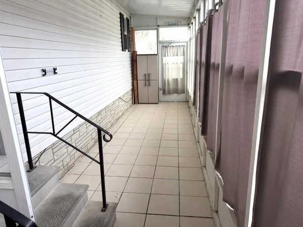 a view of a walk in closet