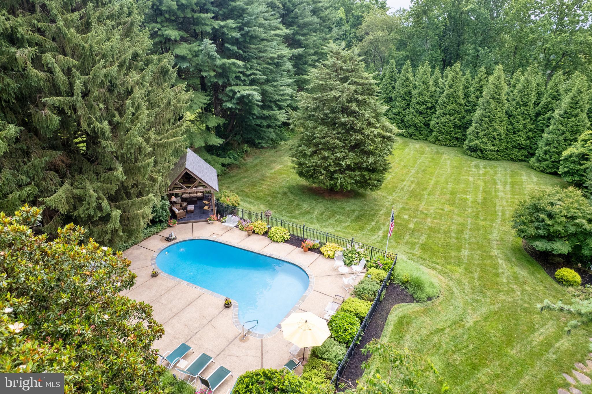 13713 Harcum Road Phoenix, MD 21131 - Photo 3 of 101 an aerial view of residential house with outdoor space and swimming pool