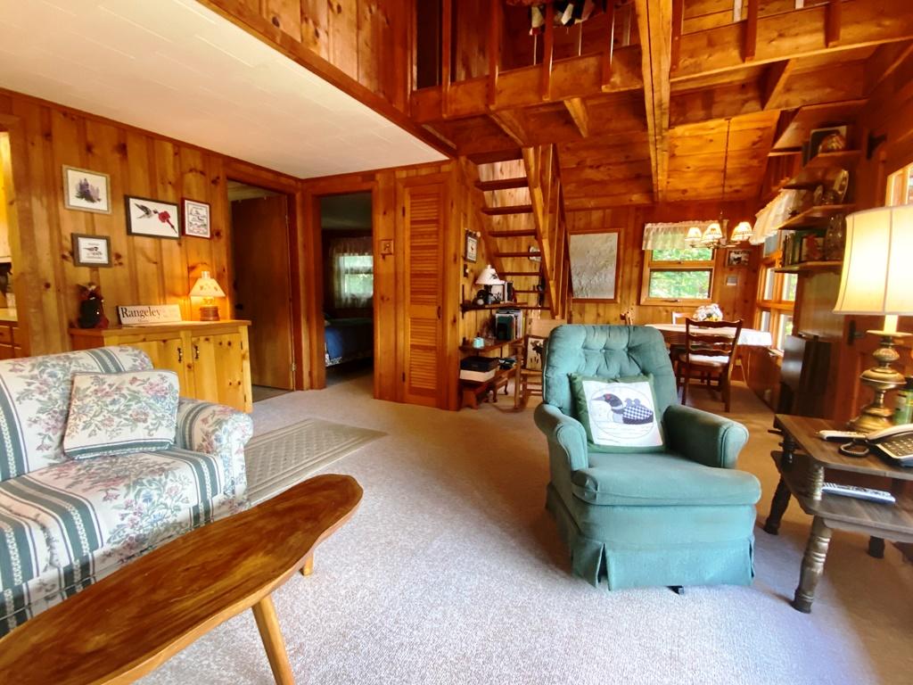 25 Old Country Road Sandy River Plt, ME 04970 - Photo 35 of 57 Living Area of Year-Round Home