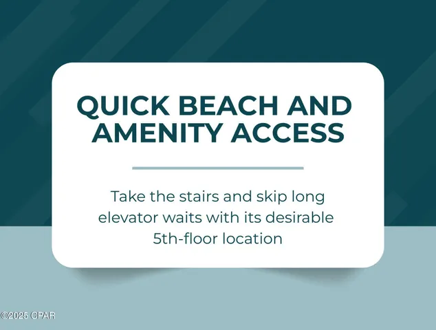 $419,000 | 5115 Gulf Drive, Unit 507, Panama City, FL 32408