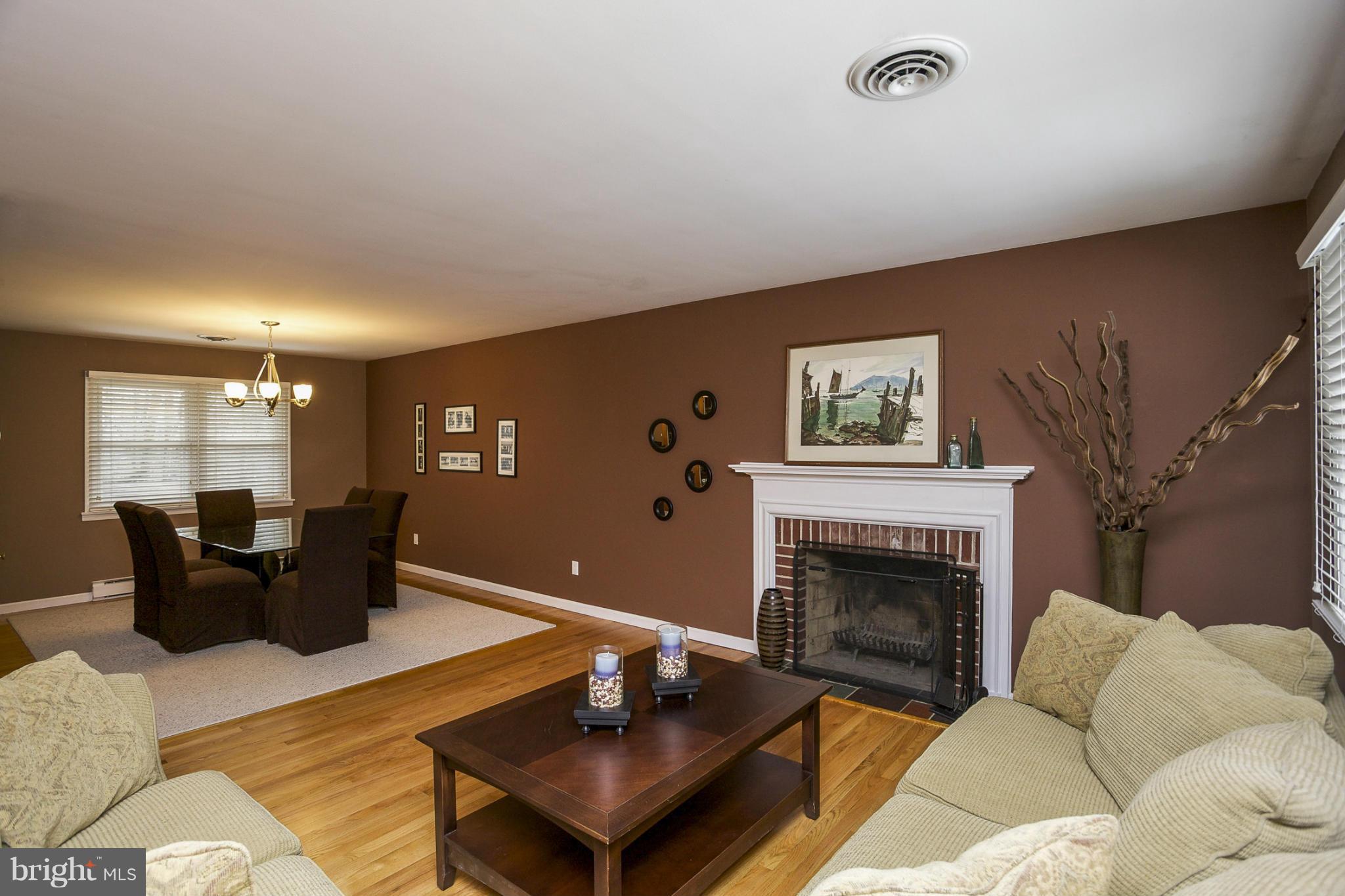 1712 Parkvue Road Fallston, MD 21047 - Photo 4 of 29 a living room with furniture a fireplace