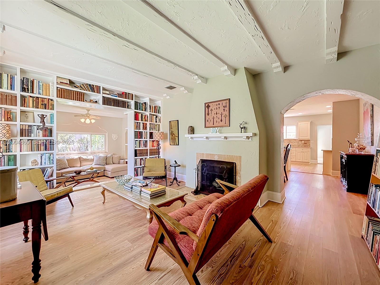 1029 Harrison Street Hollywood, FL 33019 - Photo 2 of 74 Fireplace