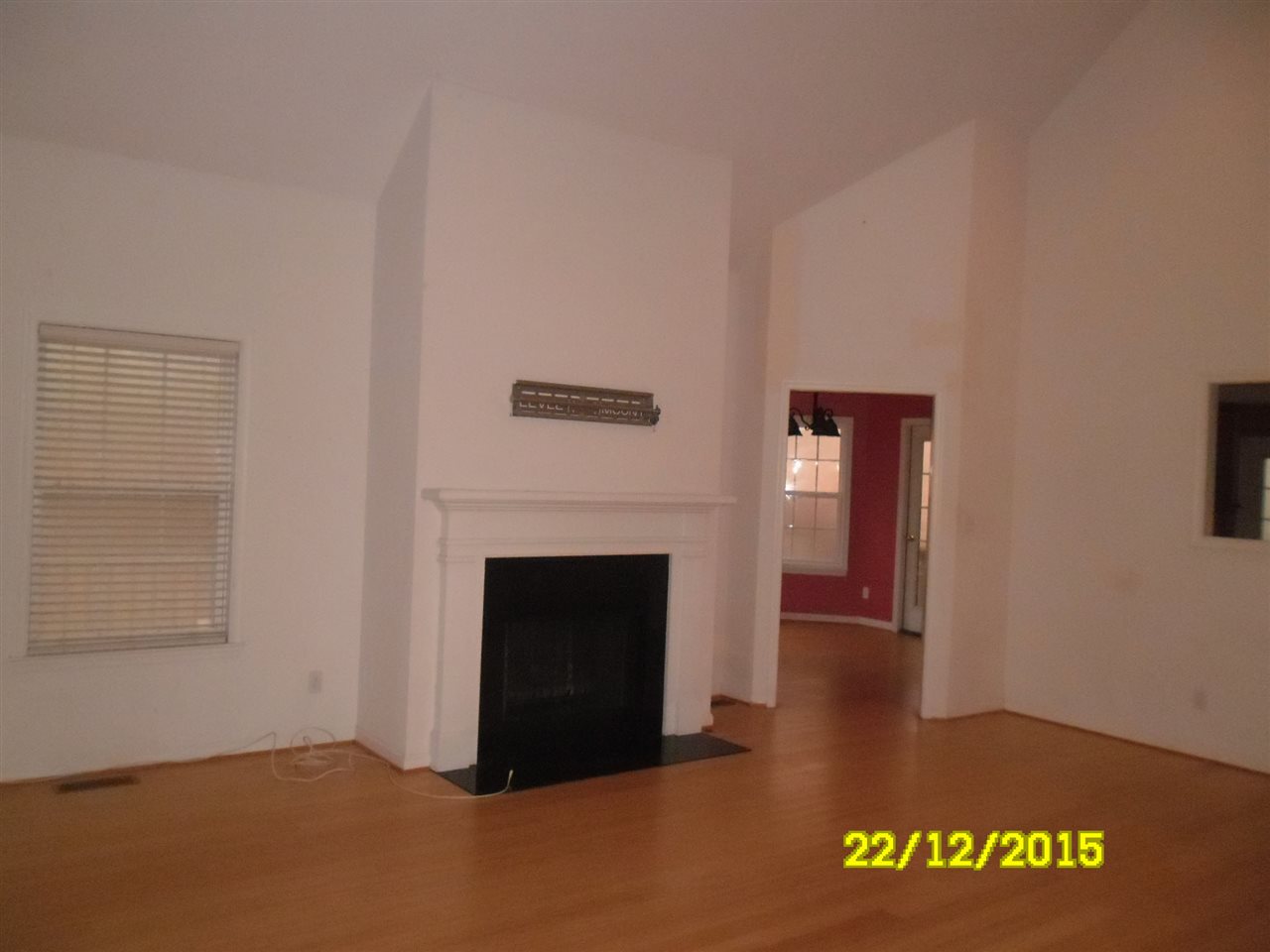 35 Begum Road Palmyra, VA 22963 - Photo 6 of 28 a view of an empty room with a fireplace and a window