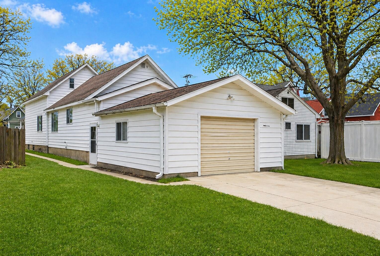 Undisclosed Address Manistee, MI 49660 - Photo 26 of 35 289 6th St back view garage