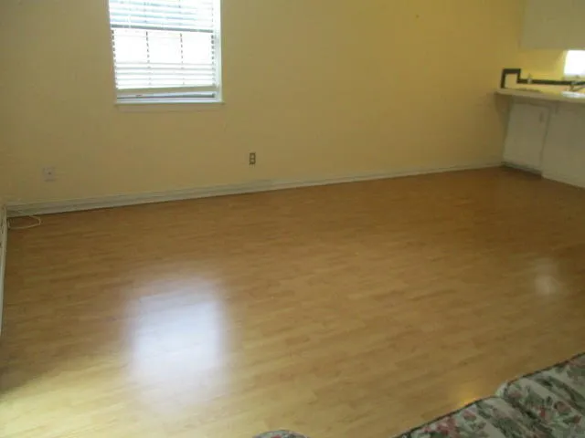 a view of a room with a sink