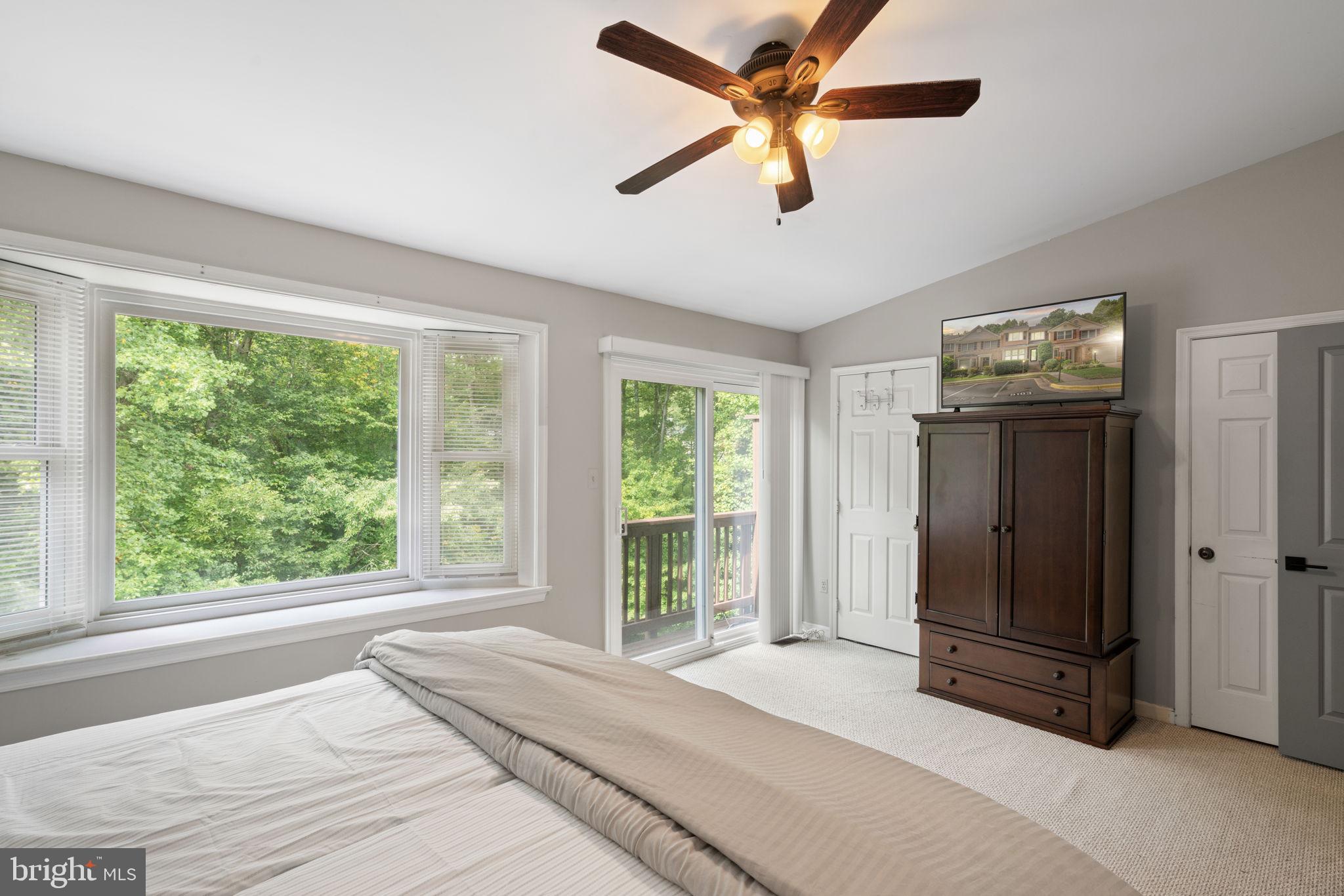 9103 Golden Sunset Lane Springfield, VA 22153 - Photo 30 of 46 Master Bedroom with bump-out.