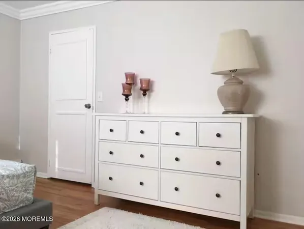 a close view of closet