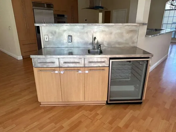 a view of water heater room