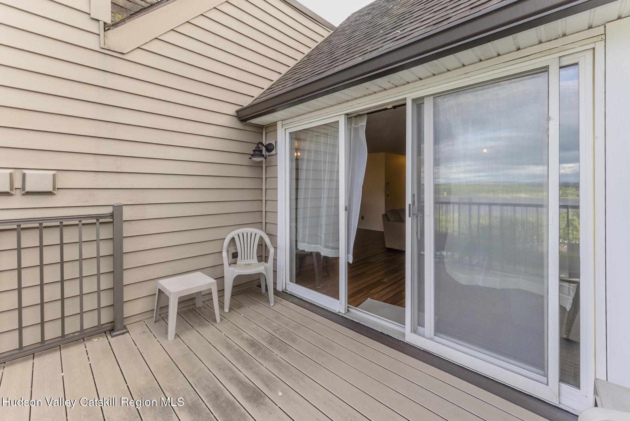 17 Riverview Port Ewen, NY 12487 - Photo 32 of 44 a view of a balcony with chair