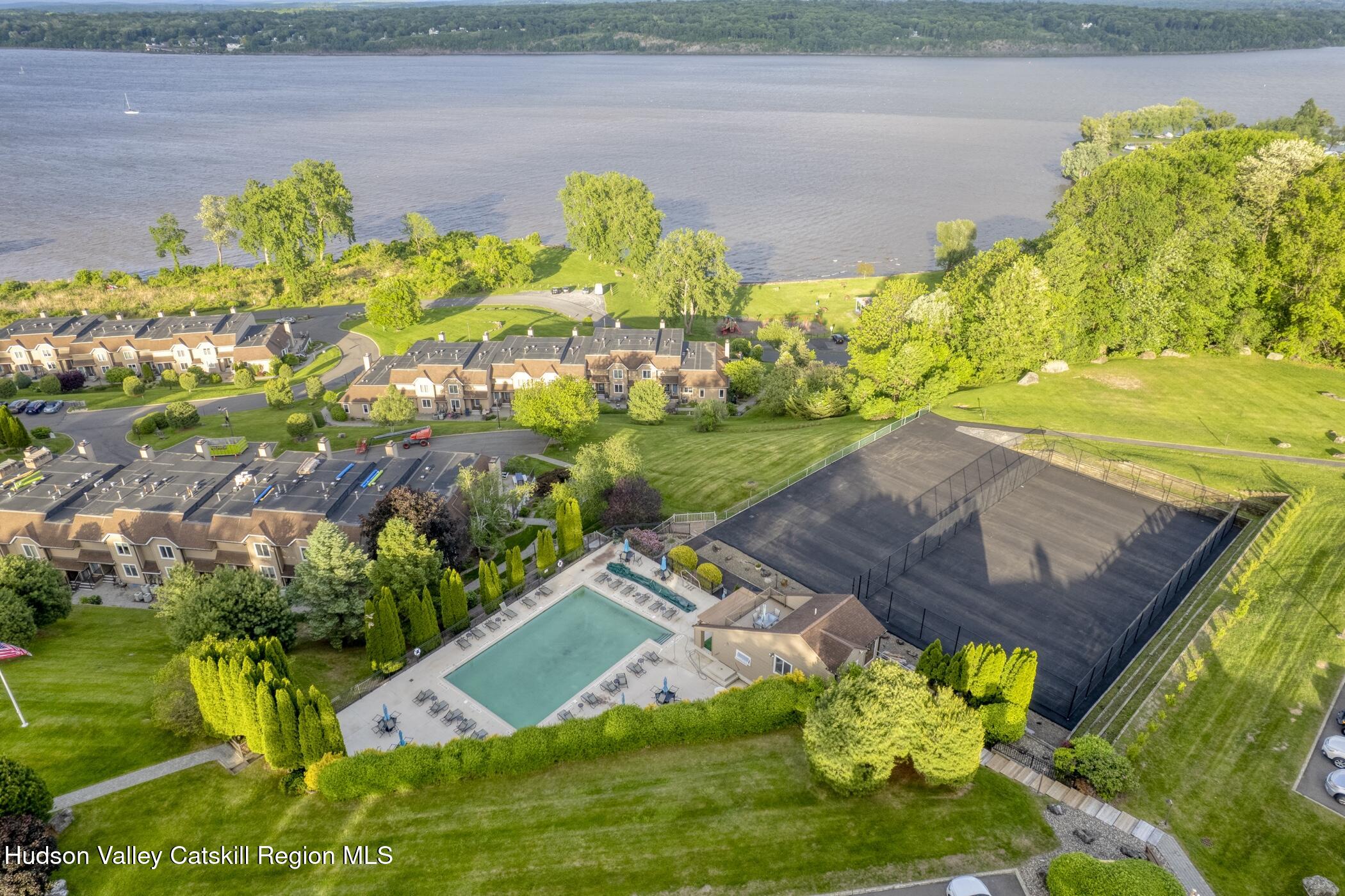 17 Riverview Port Ewen, NY 12487 - Photo 40 of 44 a view of a yard with an umbrella