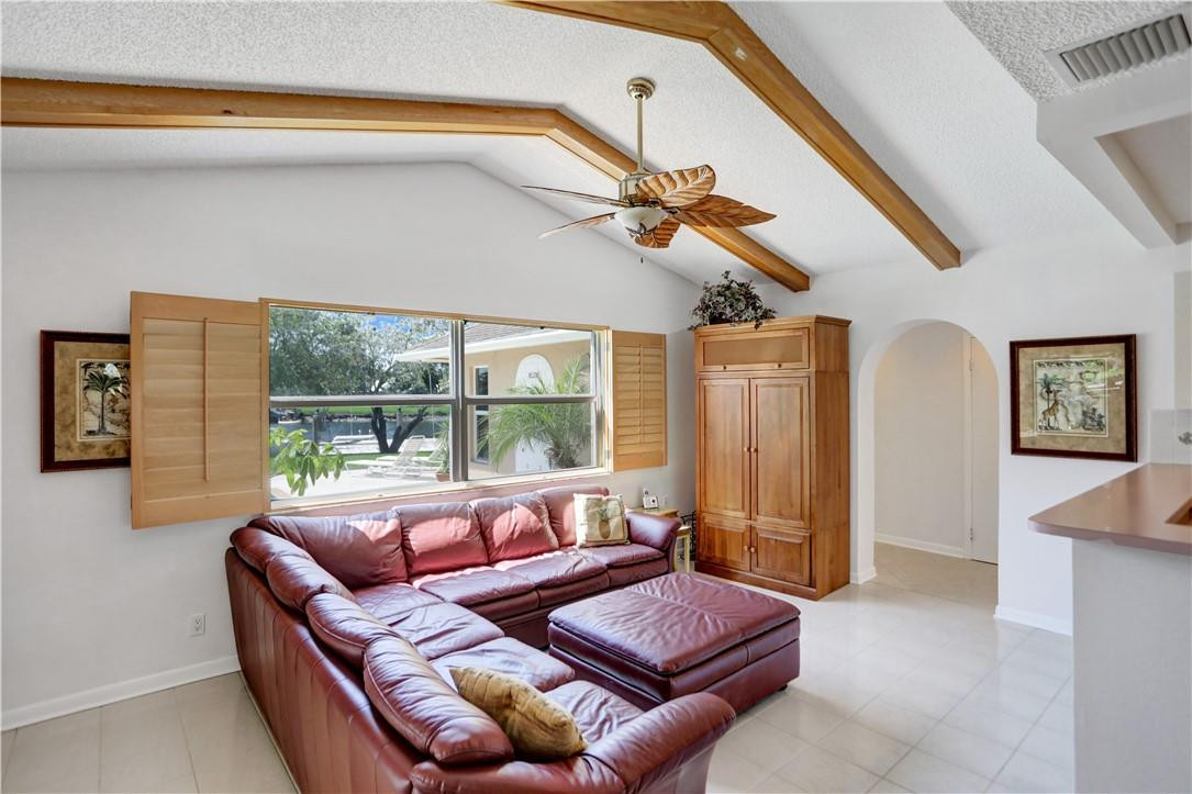1300 Cormorant Road Delray Beach, FL 33444 - Photo 23 of 68 Family Room and Entry to Master Suite