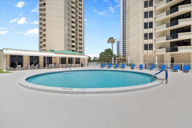 a view of a lake with outdoor space