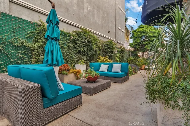 a view of a couches in the patio