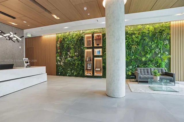 a view of livingroom with furniture