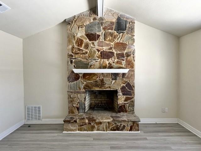 1319 Parker Road St. Paul, TX 75098 - Photo 3 of 19 a living room with a fireplace