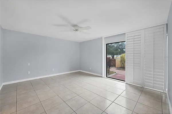 a view of a storage & utility room with racks on the wall