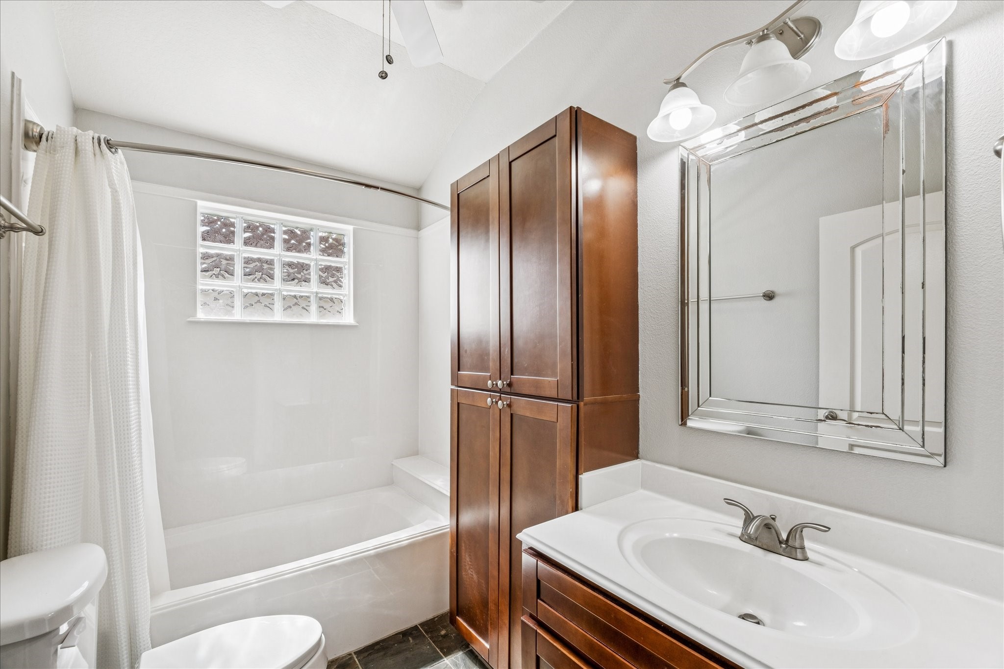 282 Debbie Lane San Leon, TX 77539 - Photo 18 of 29 a bathroom with a sink toilet and shower