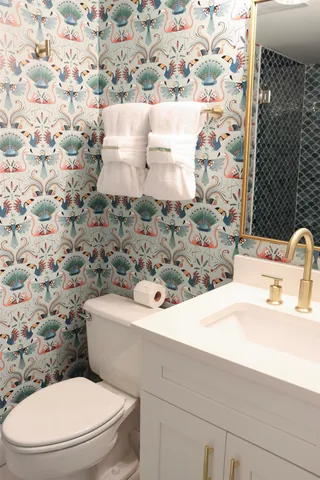 a view of a city from a balcony