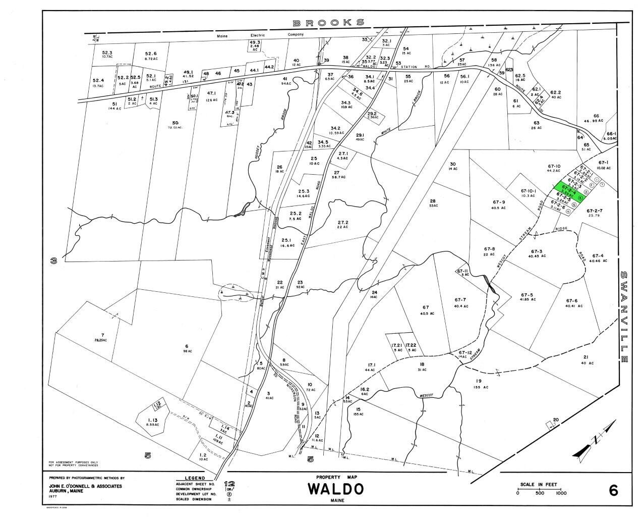 36 Wescott Streme Belfast, ME 04915 - Photo 12 of 38 C - Tax Map 6 colored