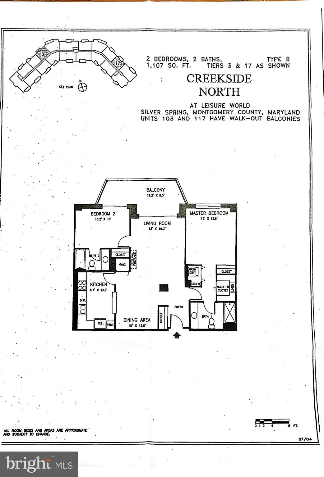 2901 South Leisure World Boulevard, Unit 303 Silver Spring, MD 20906 - Photo 54 of 54 Floor Plan